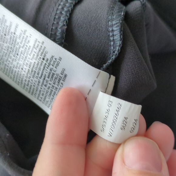 Athleta Black Endless High Rise Straight Stretchy Commuting Travel PantsSz 14-12 - Picture 11 of 13